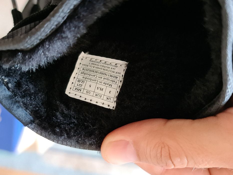 Jack Wolfskin 35.5номер 22см Стелка, Нови с Кутия