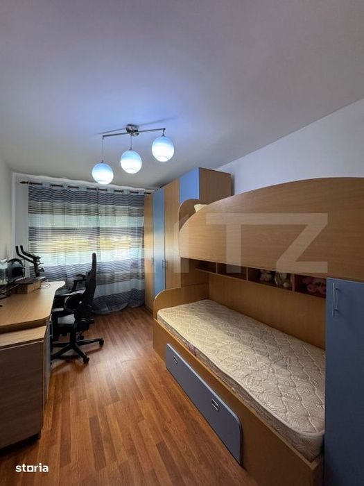 Apartament 3 camere, 72 mp, mobilat si utilat, zona Blocuri