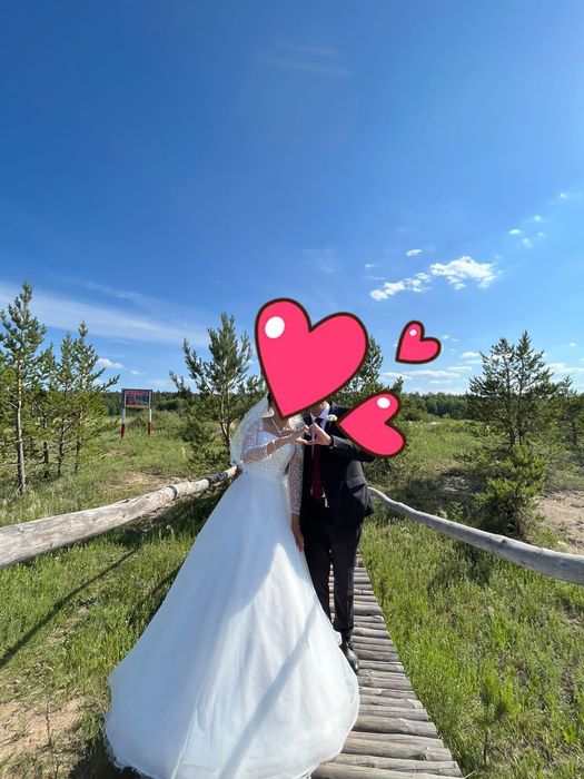 Срочно продам шикарное свадебное платье!