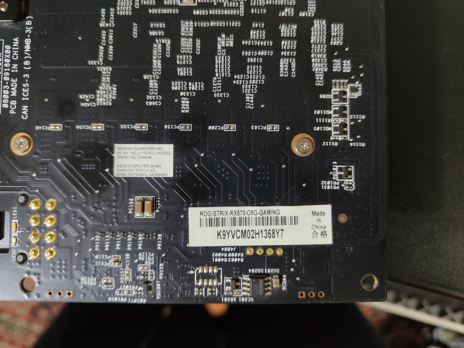 Asus rog strix RX570 8gb