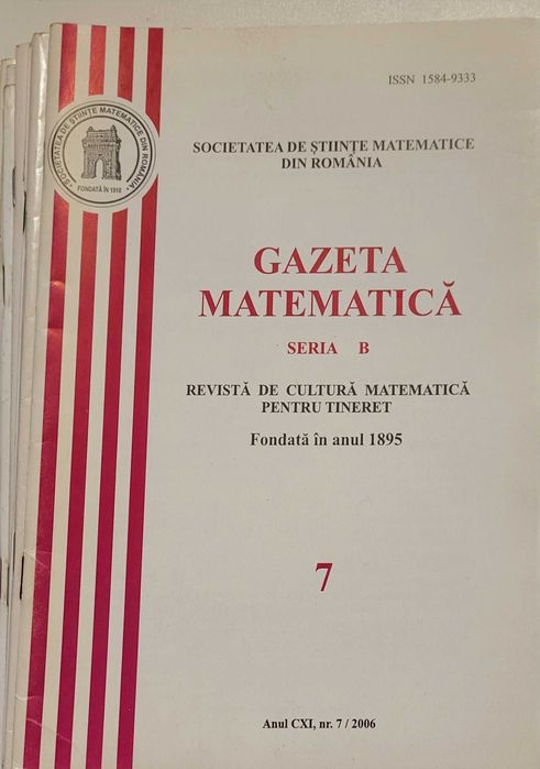 Gazeta Matematica si RMT anii '80, 2000, 2010-2012