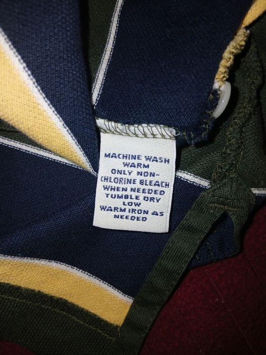 Из США, поло в полоску, от бренда "Daniel Cremieux"  MADE IN THAILAND