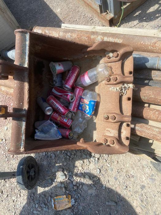 Ковш на мини экскаватор