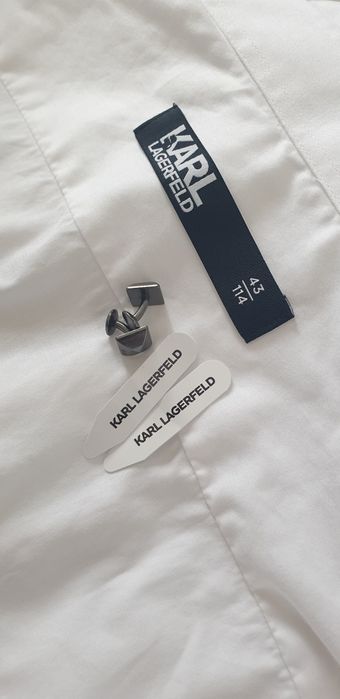 Karl Lagerfeld Cotton Mens Size 43 /114 / XL ОРИГИНАЛ! НОВО Мъжка Риза