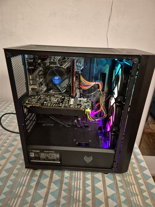 Геймърски компютър гаранция/i5 10400f 16GB,GTX 1070ti 8GB, 480GB SSD