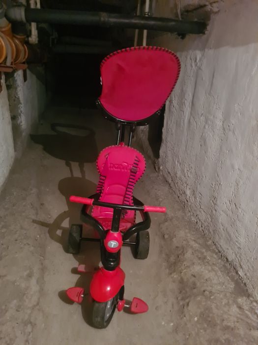 Tricicletă roșie SMARTRIKE