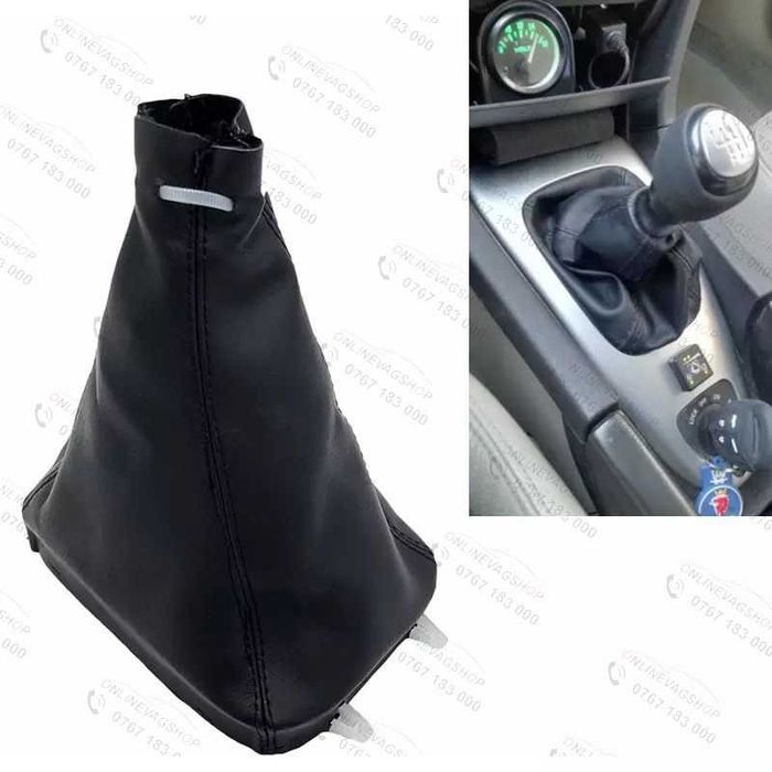 Nuca piele cu manson schimbator Saab 9-3 cu 5 sau 6 viteze