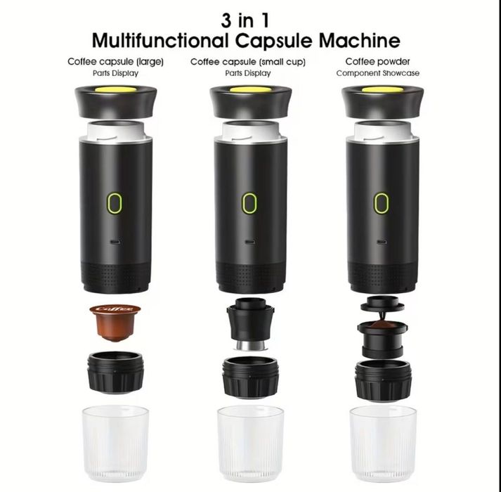 Преносима еспресо машина 3 в 1