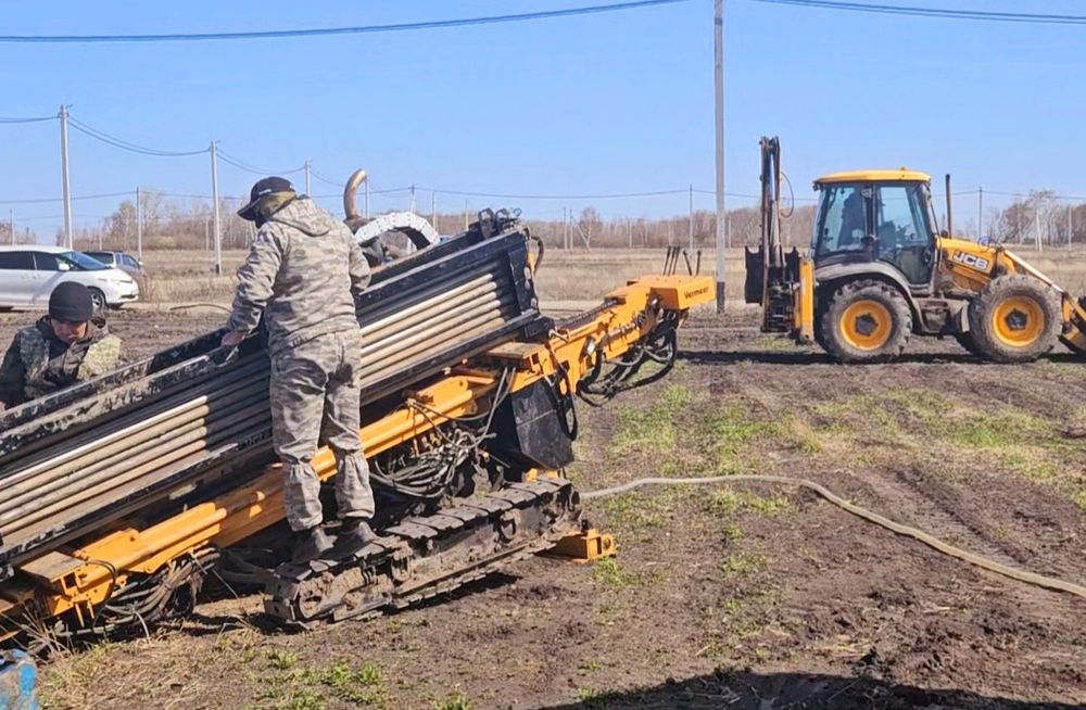 ГНБ бурение прокол