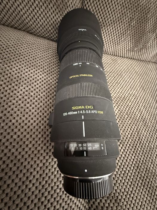 Sigma DG 120-400mm 1:4.5-5.6 APO HSM IMPECABIL