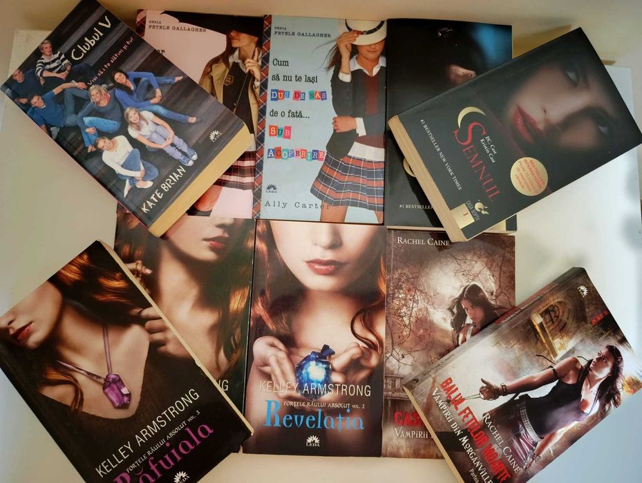 Set 20 de romane pentru adolescenti, fictiune si fantezie urbana
