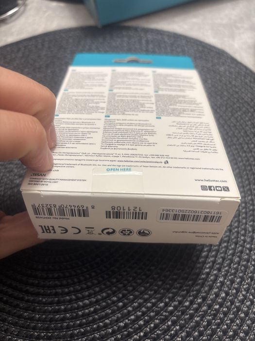 Продавам слушалки ttec. Неразопаковани