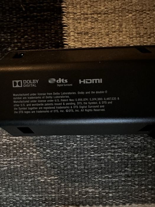 Soundbar SONY HT-CT260H