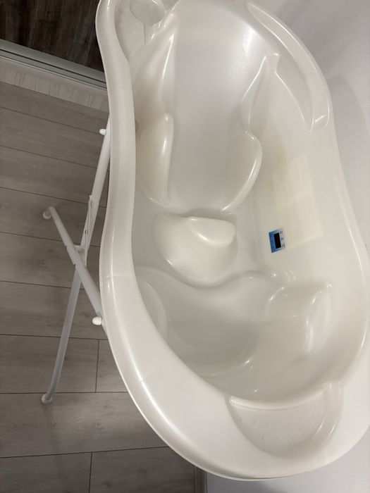 Set Cadita anatomica cu suport metalic Komfort Pearl