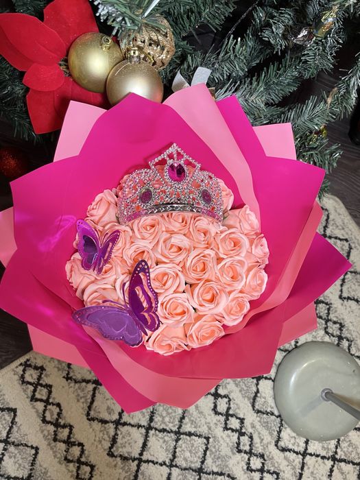 Buchet de flori din sapun