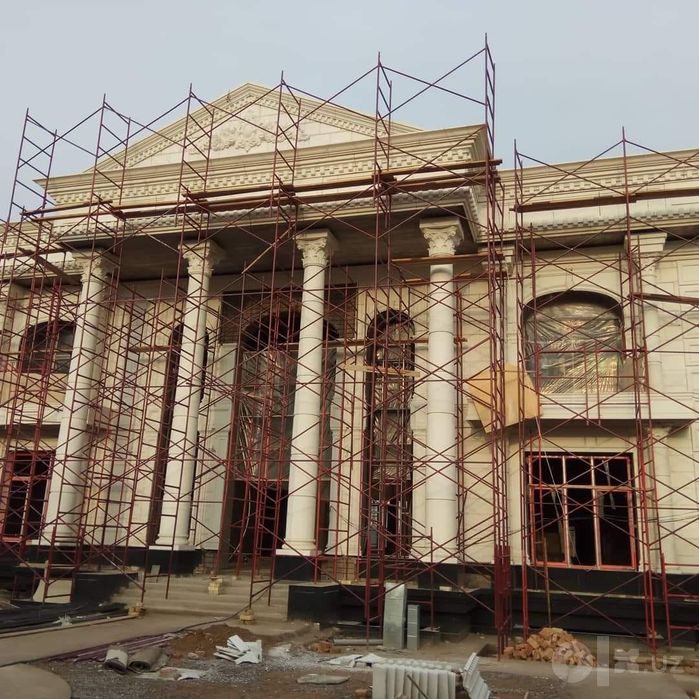 Фибробетон, Травертин, ва барча курилиш ишларини киламиз!