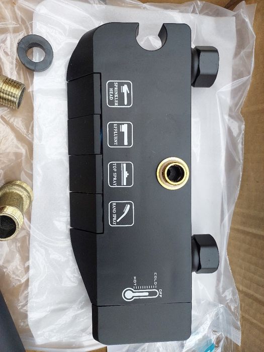 Set Coloană de Duș Premium cu Design Elegant  Negru sau Gri