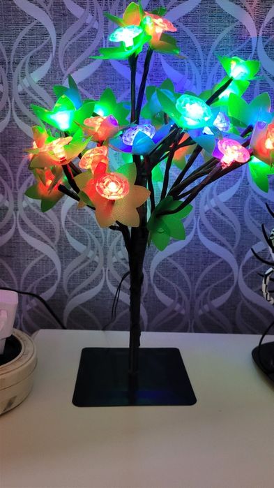 Подсветка дерево