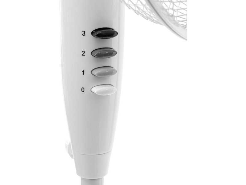 Вентилатор с Регулируема Височина и Наклон ITO Electronics, Бял