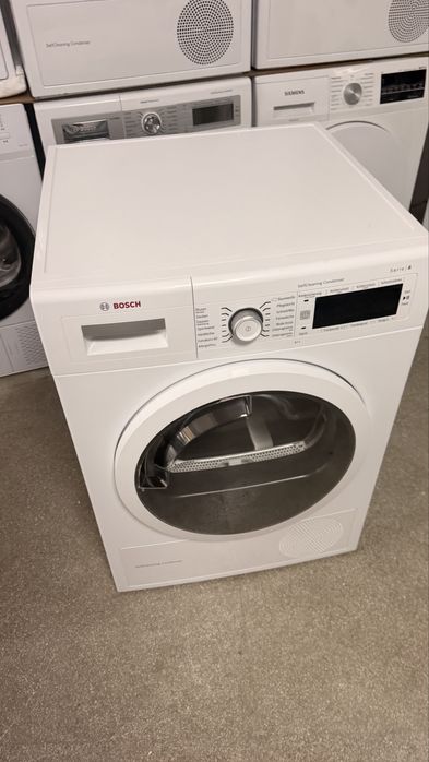 Сушилня с термопомпа BOSCH SERIE 8 WTW87540 | 9 КГ | Термопомпа | SELFCLEANING CONDENSER | AUTODRY
