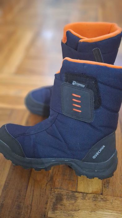 Детски непромокаеми ботуши QUECHUA, размер 37