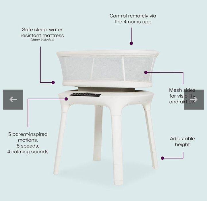 Колыбель 4Moms mamaRoo Sleep