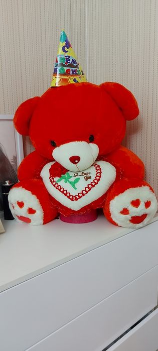 Мягкая игрушка медведь