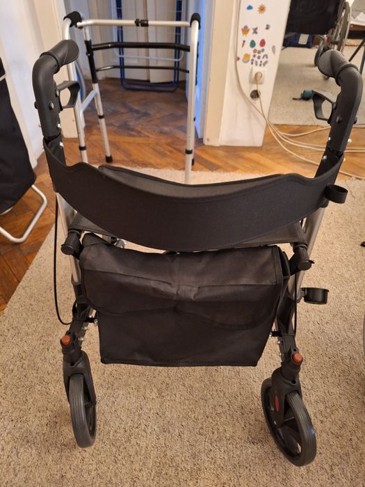 Rolator aluminiu cu geanta