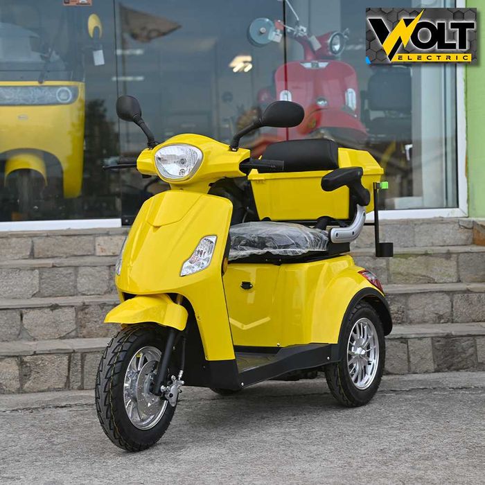 Триколка Volt Electric FM1 с рекуперация и магнитна спирачка, 60V