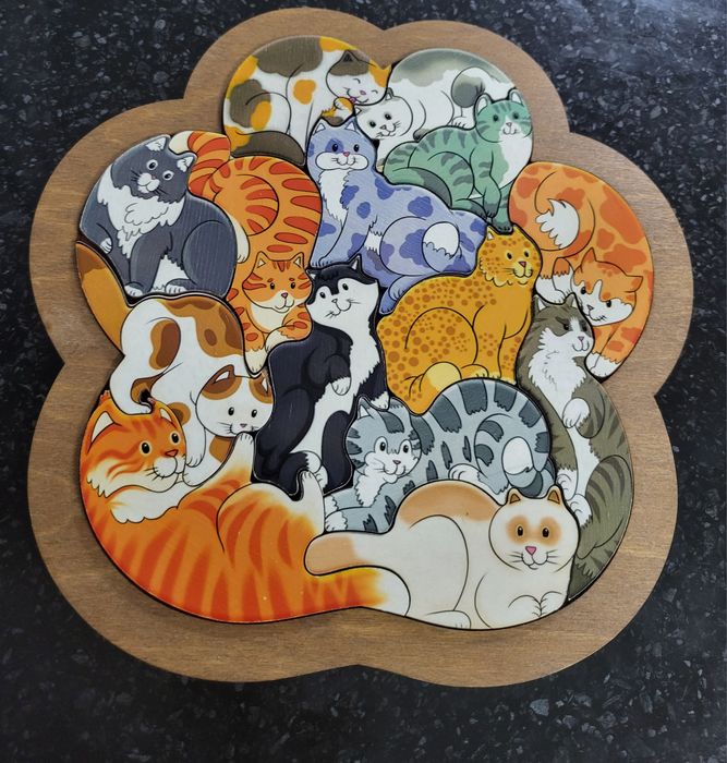 Пазл деревянный детский