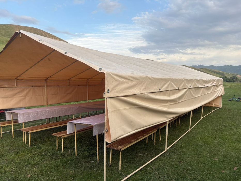 Аренда палаток и стол стулья
