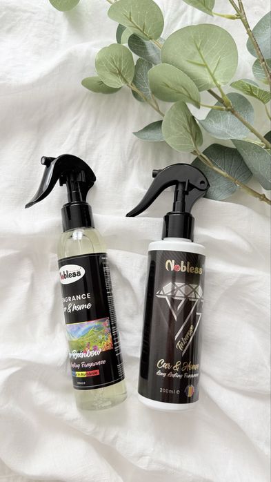 Set Nobless: Detergent lichid + Balsam  + 2 Spray-uri textile + cos