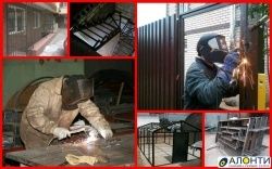 Сварочные услуги, работа сварщика на выезд.svarka xizmat навес и крыша