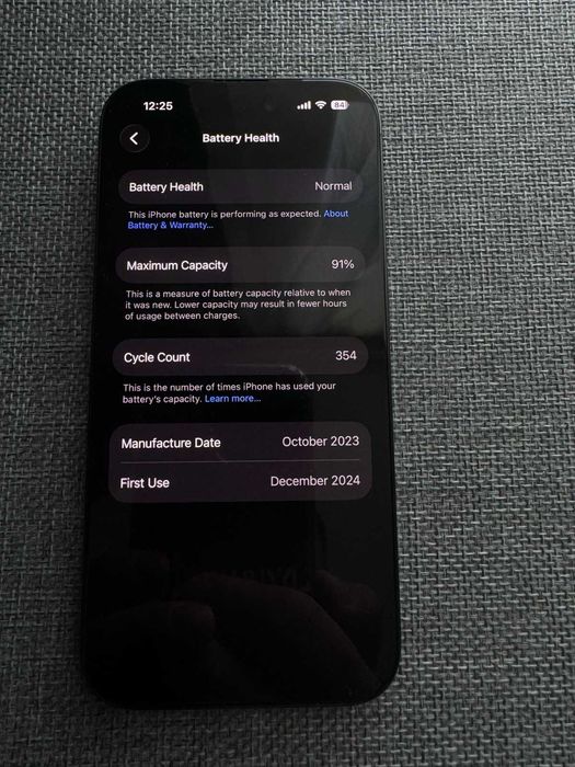 iPhone 15 pro като НОВ 128 GB