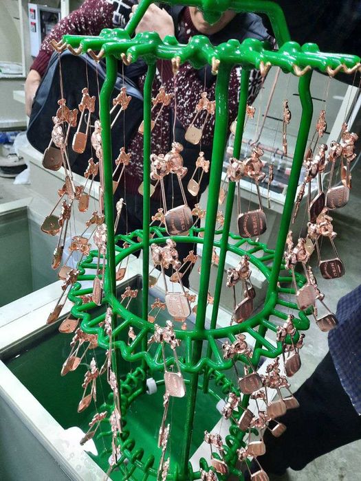 Цинкование, Никелирование, цианистое меднение, хромирование, установка