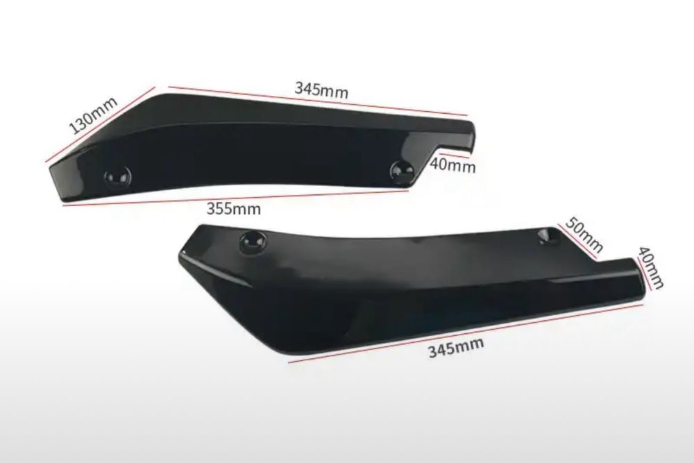 Тюнинг Авто Универсальные сплиттера заднего бампера