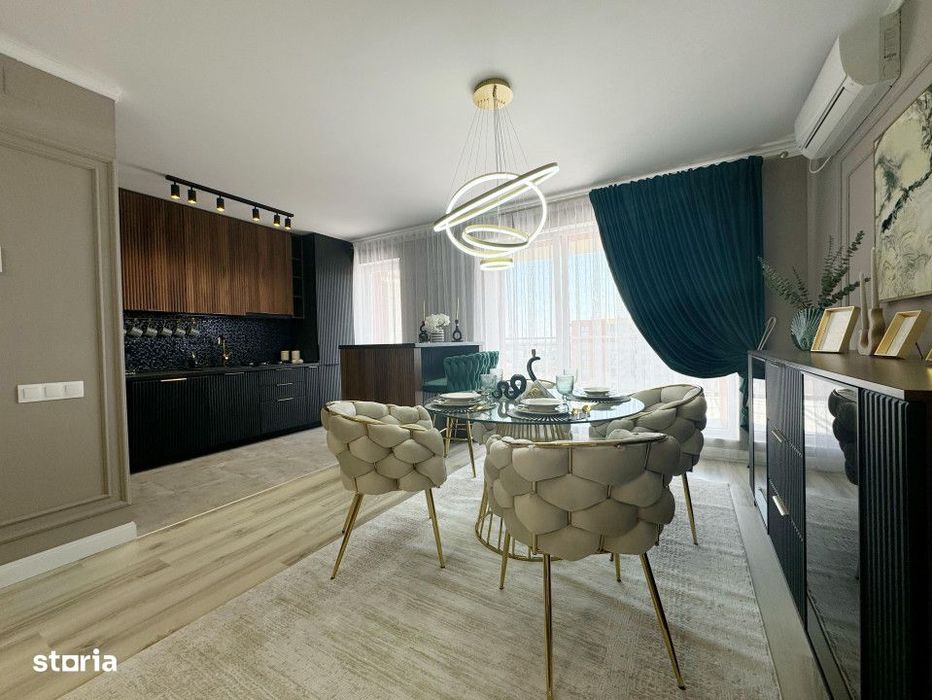 Apartament cu 2 camere decomandat, 62 mp utili + balcon 15mp - Lipovei