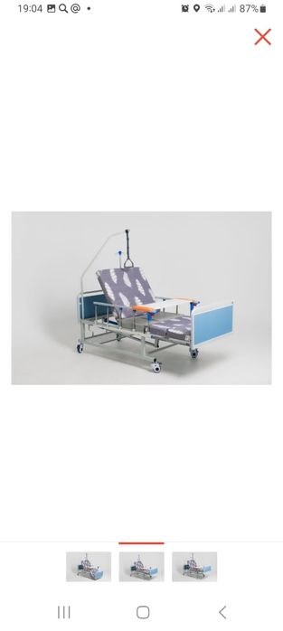 Медицинская и кровать