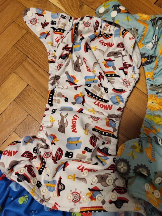 Scutece textile baba boo+charlie banana