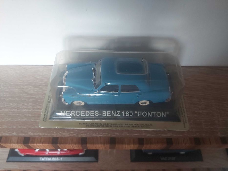 Mercedes Benz 180 Ponton Macheta metal colectia Masini de Legenda 1:43