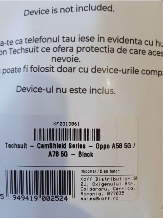 Husǎ telefon Oppo A58/A70