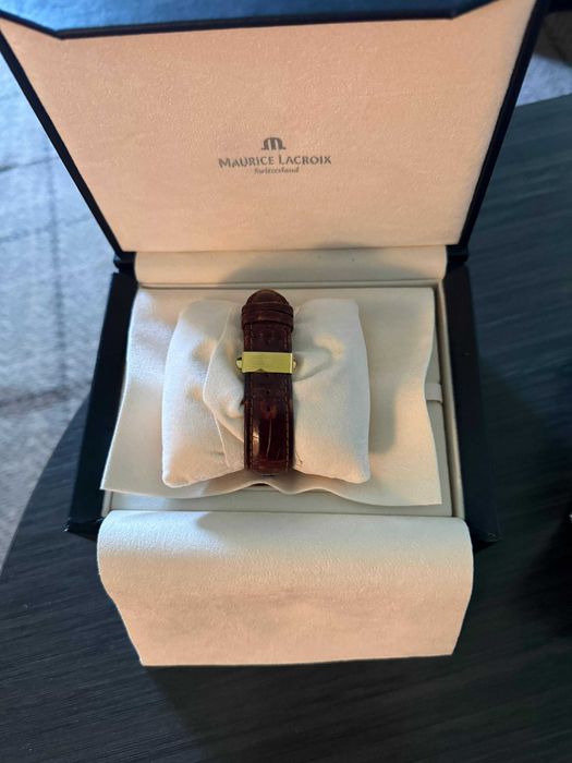 Maurice LaCroix Masterpiece 18k Gold Bezel