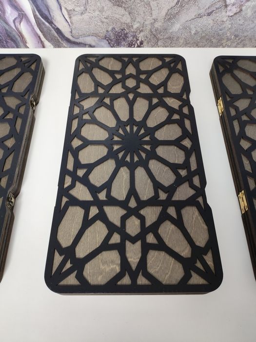 Нарды. Ручная работа. Внутри стекло