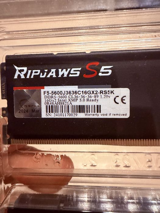 32 GB ddr5 5600 cl 36