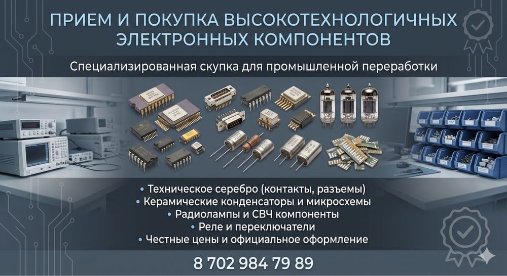 Скупка радиодетали Туркестан