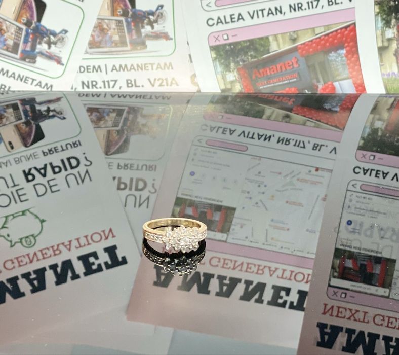 Amanet Next Generation/ Inel aur 10K Diamante