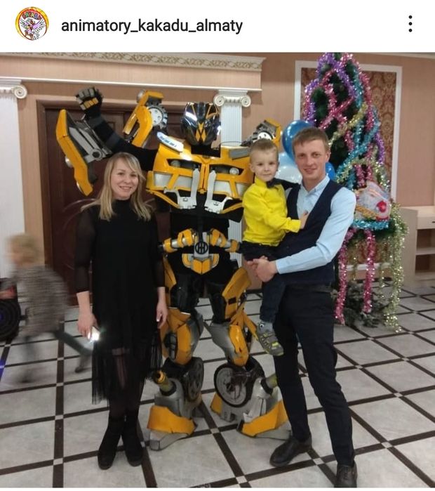 Супершоу с роботом и аниматором 15 тыс 1 час!!