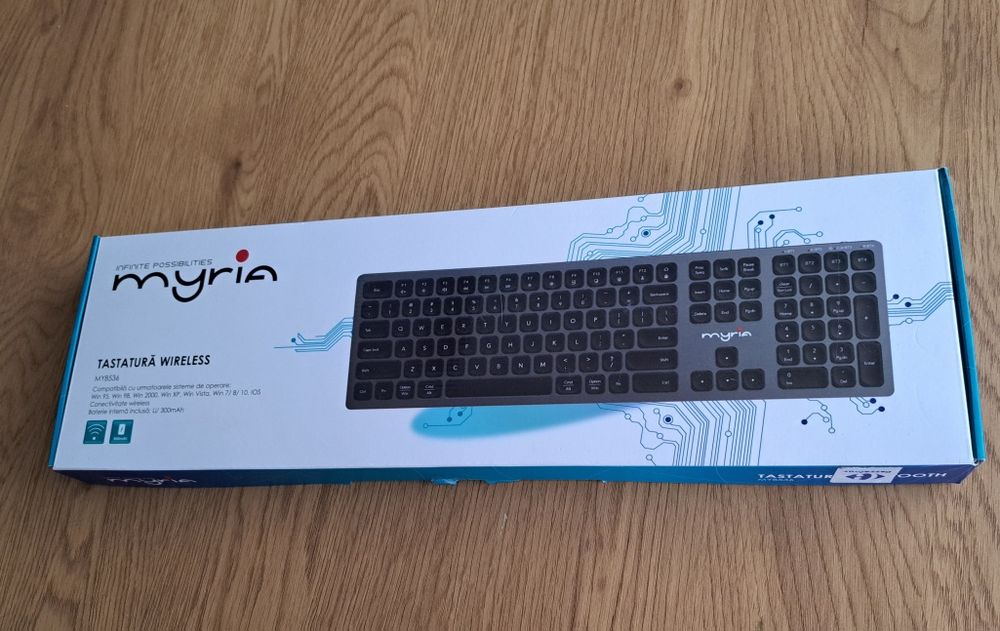 Tastatura Bluetooth MYRIA MY8536