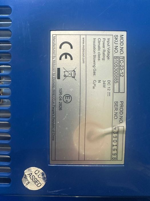 Хладилнa чанта Mobicool TC-23-12  - , 26л, 12V студено