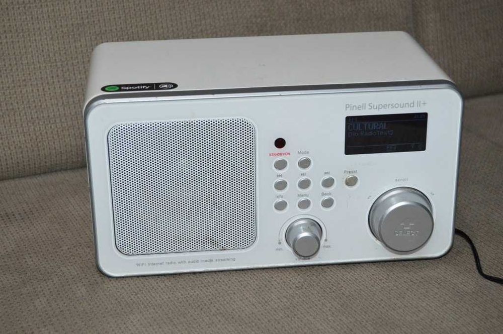 Radio Internet / DAB+ / FM Pinell Supersound II+ cu Wi-Fi, Spotify - DEFECT
